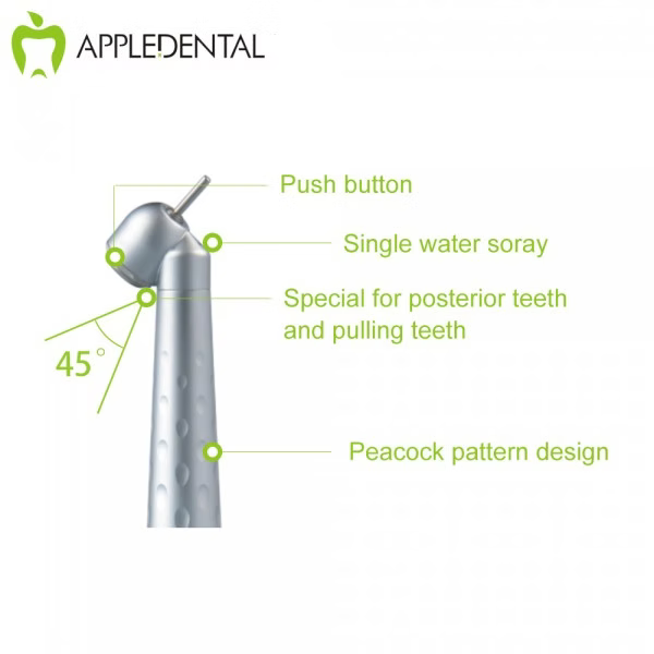 AppleDental High-Speed Handpiece – 45°