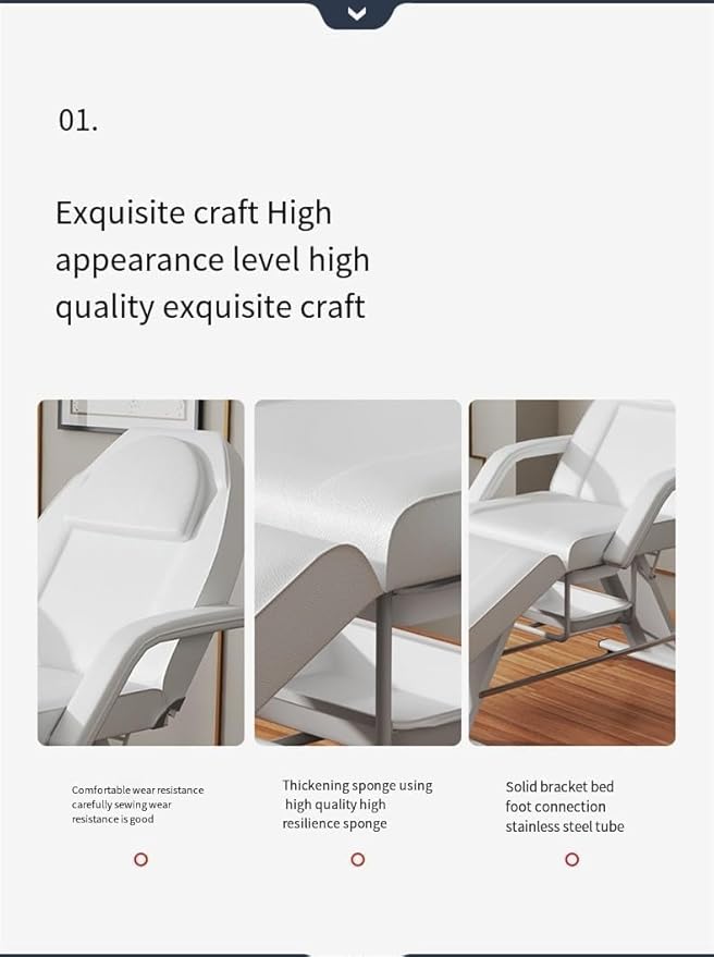 Folding Beauty Bed with stool