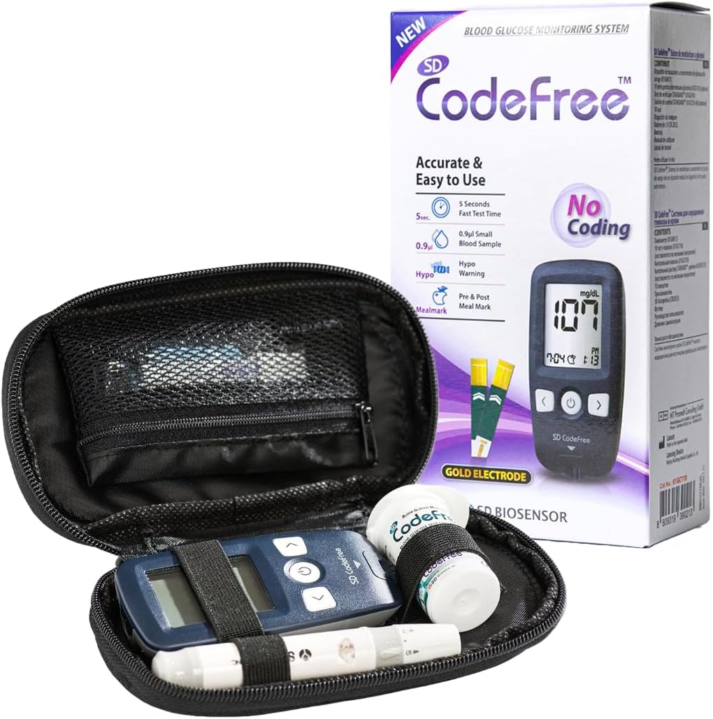 Code Free Blood Glucose Monitor Machine