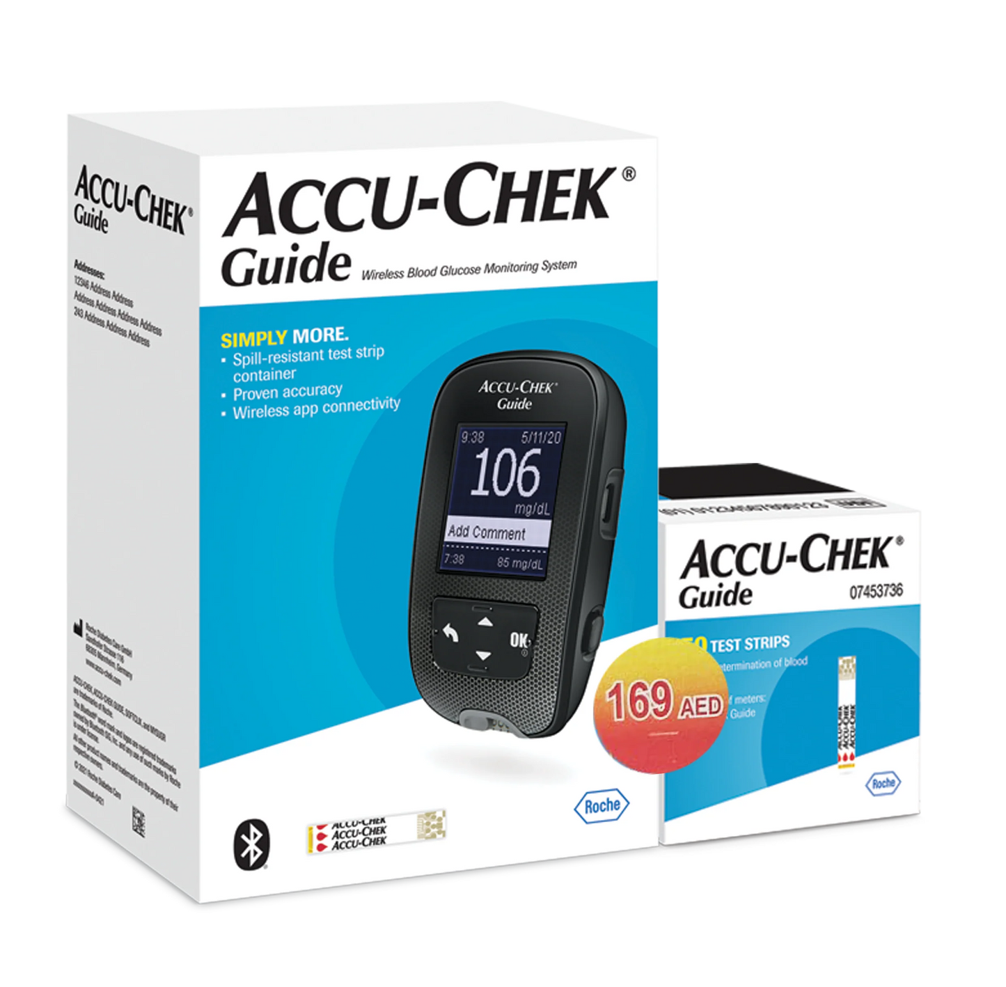 Accuchek Guide Glucometer & Strips