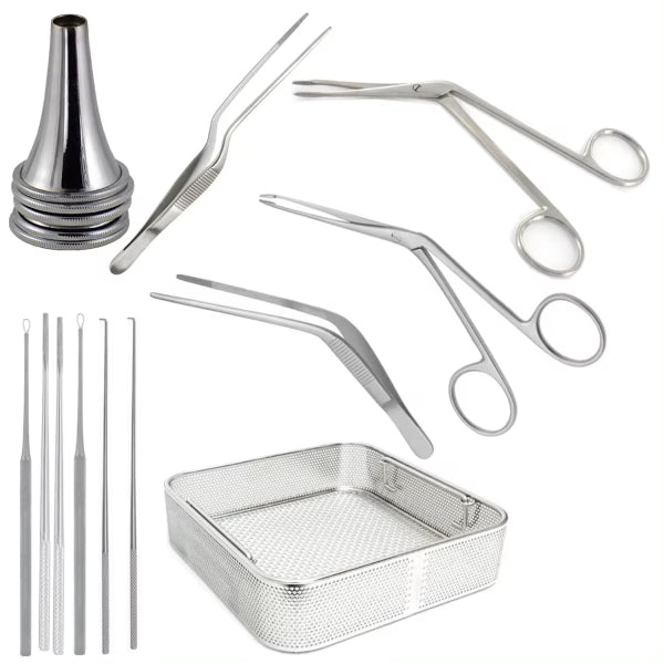 Ear Foreign Body Removal Set of 12Pcs