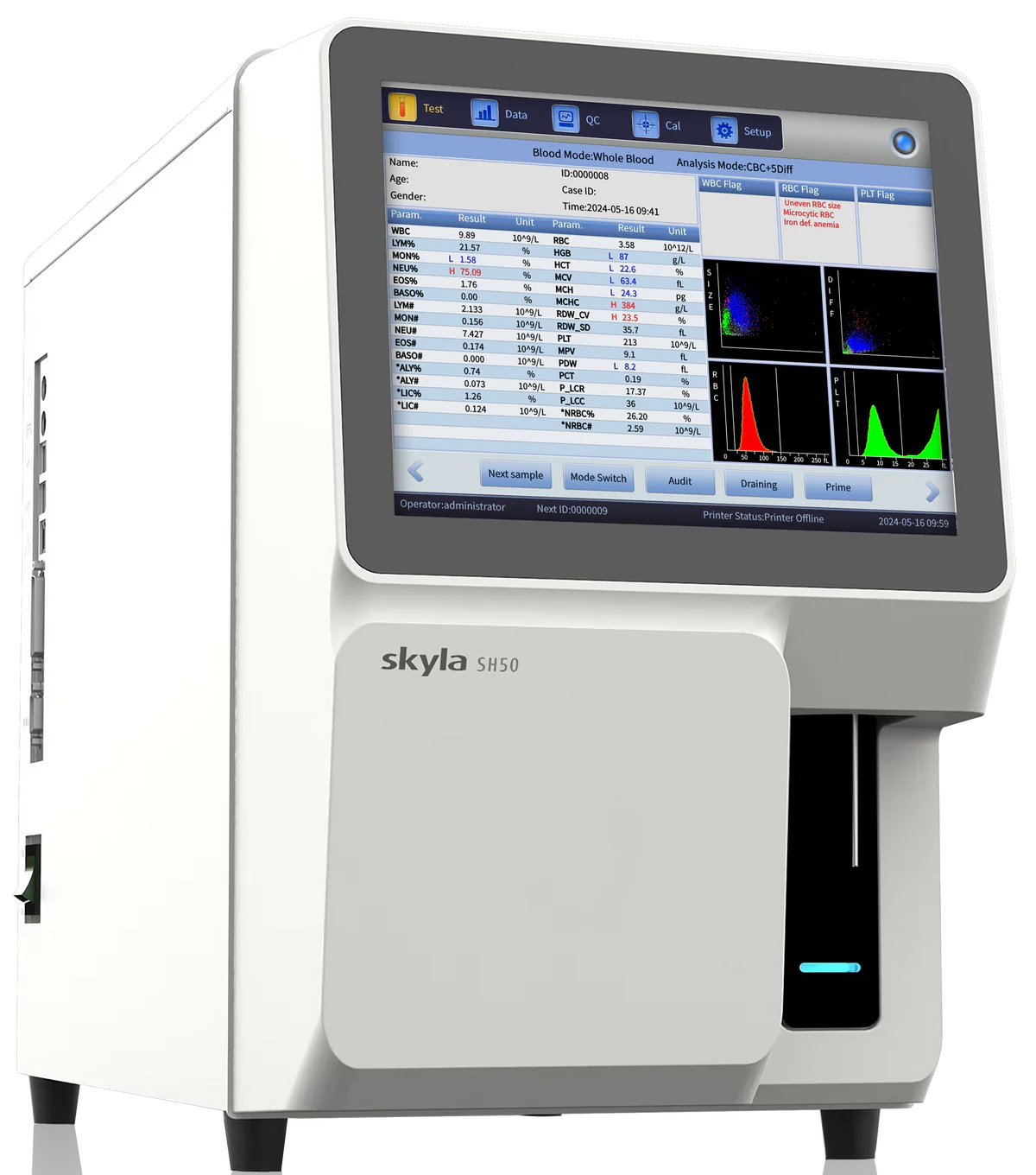 Hematology Analyzer with RET (VETERINARY)