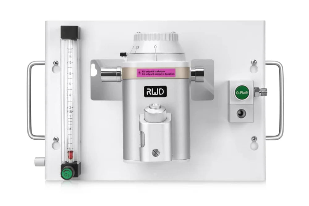 RWD R640 Flexible Veterinary Anesthesia Machine-Wall Mount