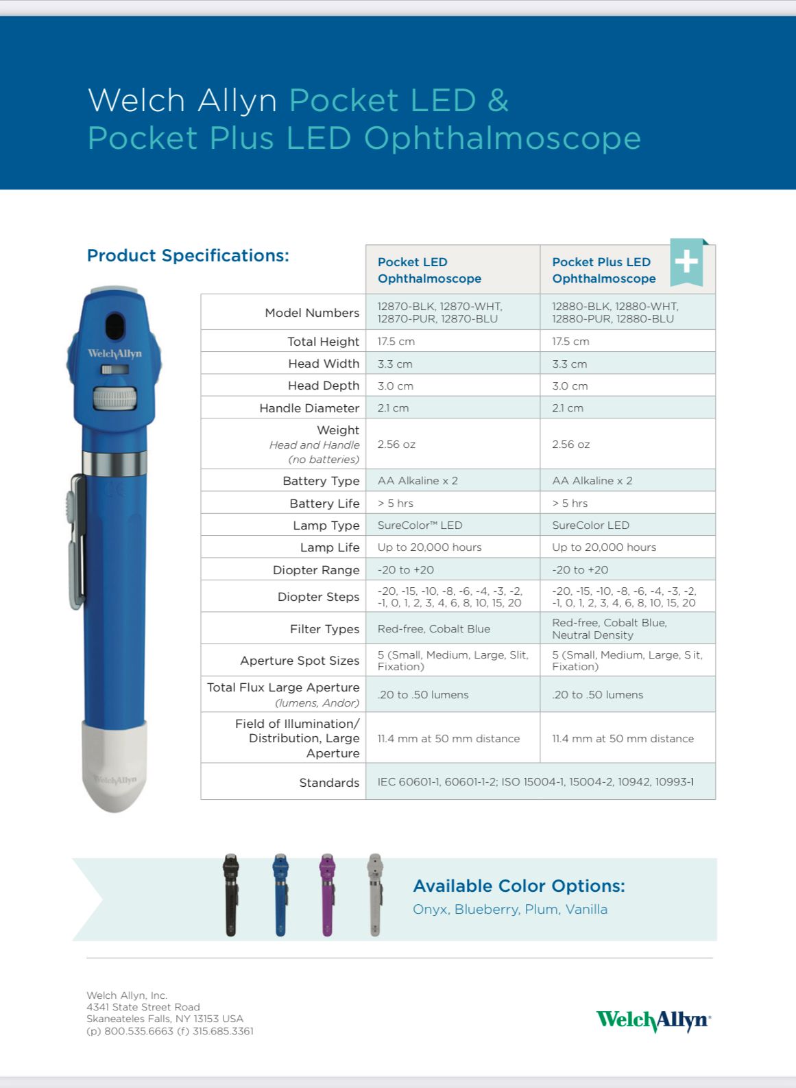 OPHTHALMOSCOPE - WELCH ALLYN