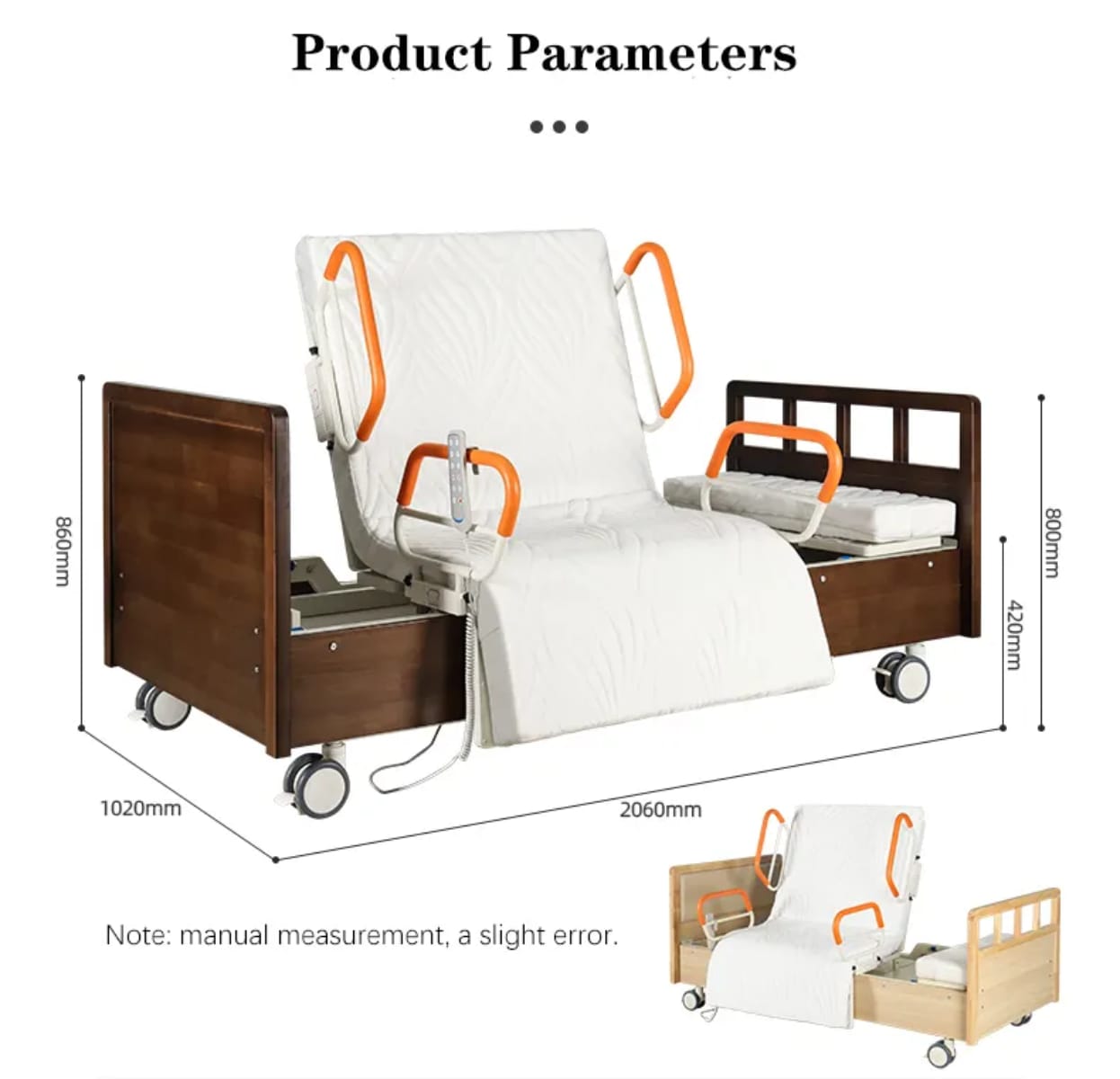 ELECTRIC MULTI FUNCTION ROTATING BED