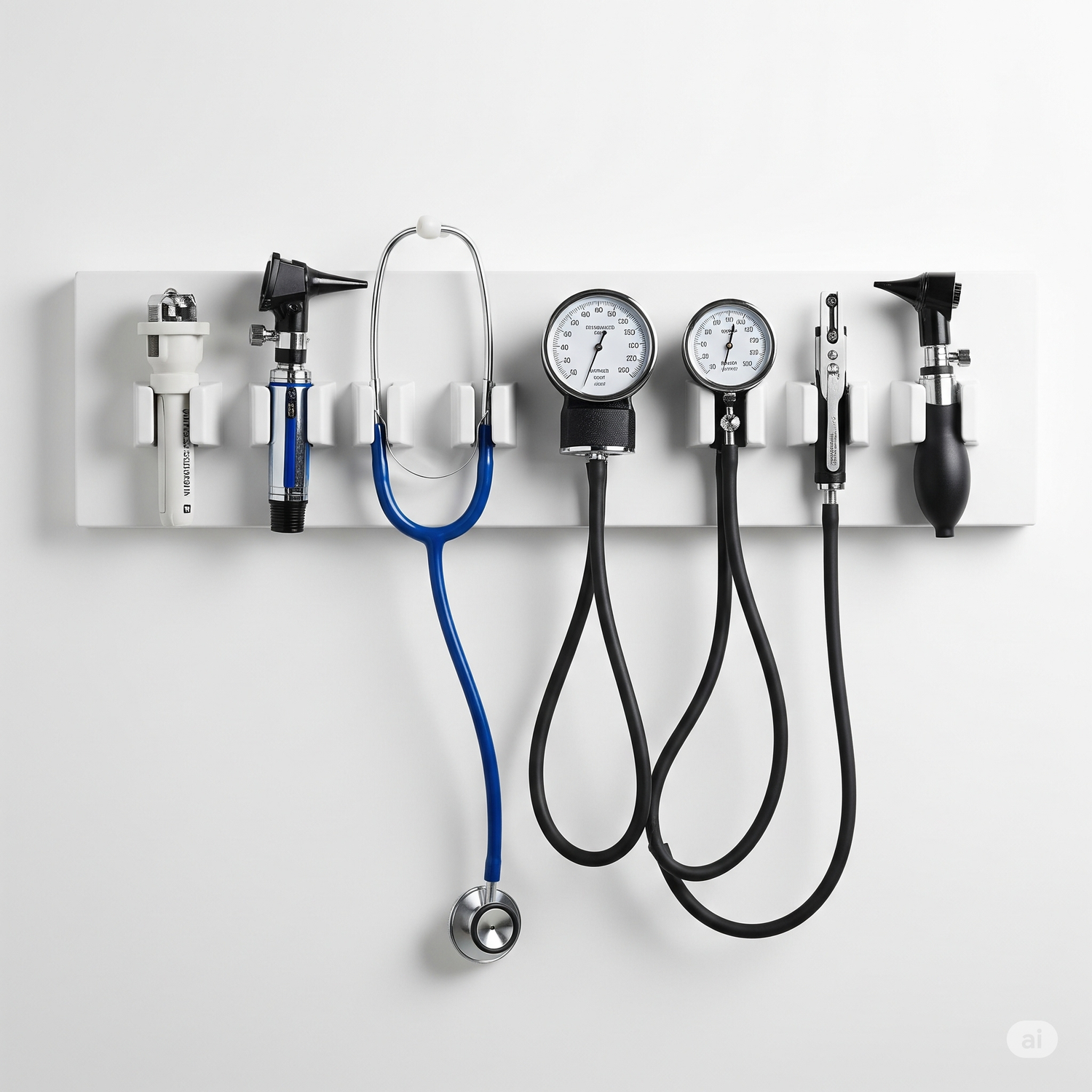 Wall-Mounted Diagnostic Set