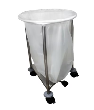 LINEN ROUND TROLLEY w/o Lid