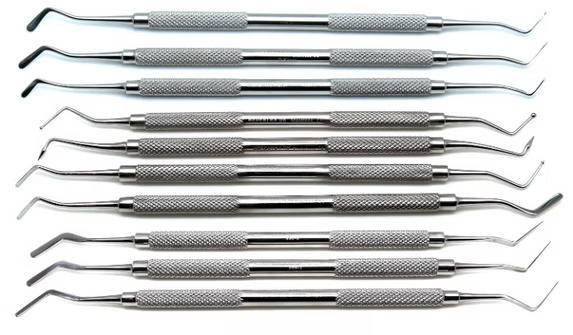 Composite Filling Instrument Set of 10 Pieces