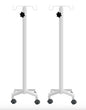 IV STAND - POWDER COATED WHITE