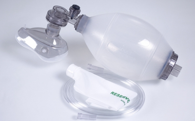 Manual Resuscitator Ambu bag Adult silicone