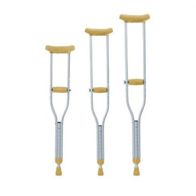 Aluminium crutches underarm M,L,S
