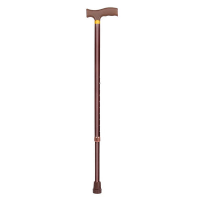 Copper color aluminium walking stick