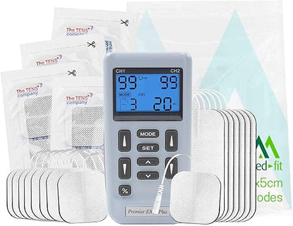 PREMIER STIM PLUS, TENS MACHINE 2 CHANNELS (5TENS MODES+3 EMSMODES)