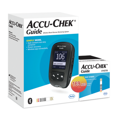 Accuchek Guide Glucometer & Strips