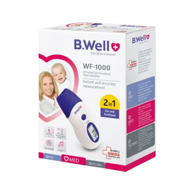 B.WELL WF-1000 INFRARED EAR/FOREHEAD THERMOMETER