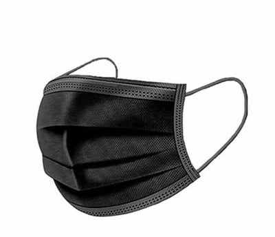 Black 3Ply Face Mask