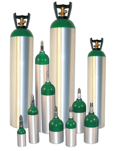 Alunimum Oxygen Cylinder 10 Litre with Trolley (Rental Per Month)