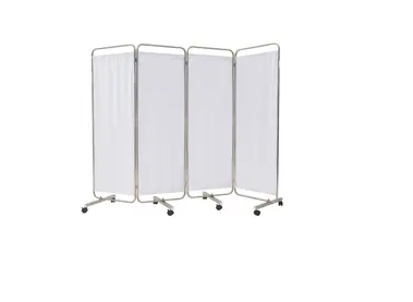 Ward Screen 4 fold White