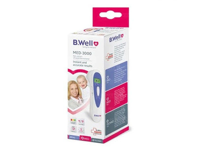 B.WELL NON-CONTACT INFRARED THERMOMETER (MED-3000)